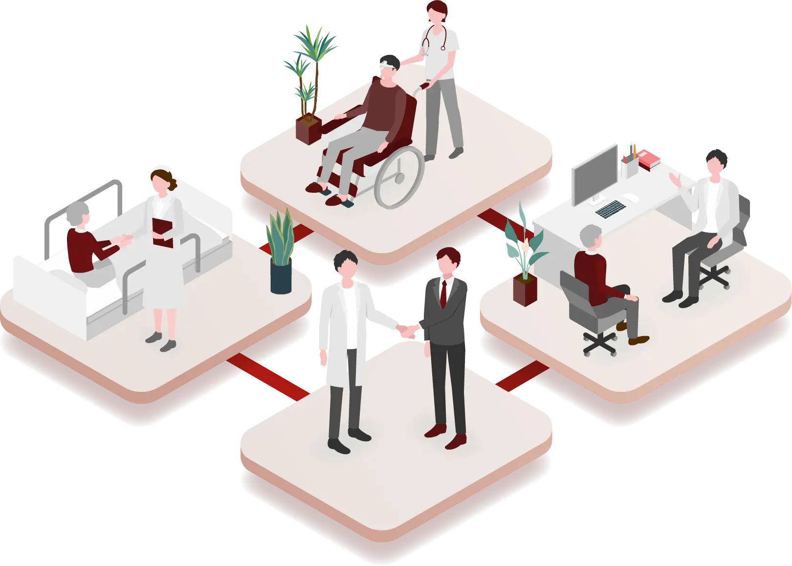 信頼でつなぐ、現場主導の医療経営。